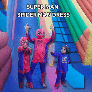 3 Set Spider Man costume